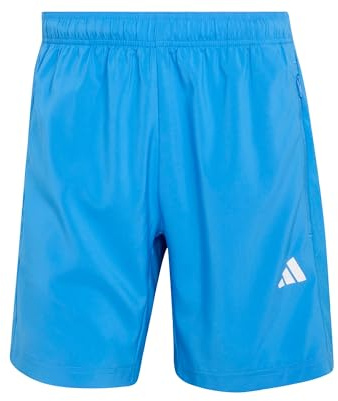 adidas Men's Workout Essentials Base Woven Short, ray Blue, XS 7 inch