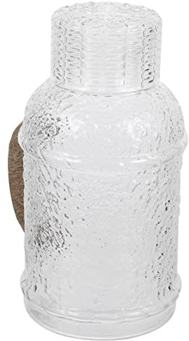 Holibanna Jarra De Agua Jarra De Agua Jarra De Té Helado Jarra De Bebidas Recipiente De Agua Para Sala De Estar Jarra Con Tapa Jarra Con Pico Recipiente Para Agua Jarra De Leche Jarra De