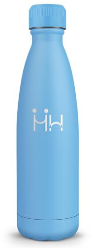 Motswedi Gourde Isotherme, 0.75L sans BPA, Bouteille Isotherme, 24h Froid & 12h Chaud, Gourde Inox, Anti Fuite, Gourde Isotherme Enfant, Gourde pour Enfant & Adulte, Sport, Gym, École, Bleu Ciel