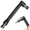 90 Degree Screwdriver L Shape Wrench 90 Degree Screwdriver L Shape Socket Wrench Double Head Right Angle Screwdriver with 1/4 Inch Hex Socket