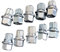 Radschrauben,Radmuttern,Radbolzen 5 STÜCKE Anti-Diebstahl-Radschraubenbolzen Kontermutternschlüsseladapter #000-#009 Passend for Bora Golf Jetta Passat Passend for Audi A4 A6 A8 TT Q7 Q5(006 17 teeth)