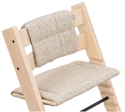 Stokke Cuscino Antiscivolo Tripp Trapp® - Beige Timb | Cuscino imbottito per seggiolone, compatibile Tripp Trapp®, comodo, facile da installare e lavare.