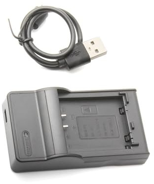 Generico Caricabatterie USB Universali NB11L per Fotocamere con Ricarica Rapida e Protezioni Sicurezza
