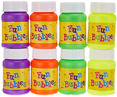 Baker Ross Mini-Tubes De Bulles De Savon (Paquet De 8)