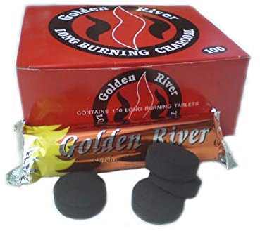 Lot de 10 Rouleaux de Charbon - 100 Pastilles (Chicha/Encens/Narguilé)