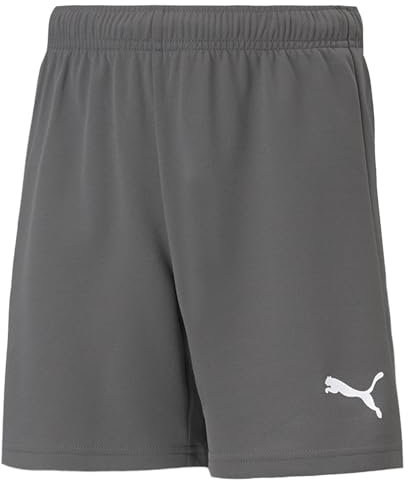 PUMA Unisex Baby Teamrise Jr Shorts, Smoked Pearl-puma White, 164 EU