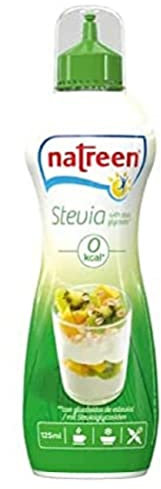 natreen® Süßstoff Stevia, Flüssigsüße, ohne Kalorien, Zuckerersatz, 125 ml