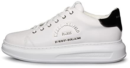 KARL LAGERFELD Kapri Metal Maison Karl KL52539 Sportschuhe für Herren, Weiß (Numeric_42), weiß, 42 EU