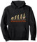 Evolution Synth Keyboard Analog Synthesizer Pullover Hoodie