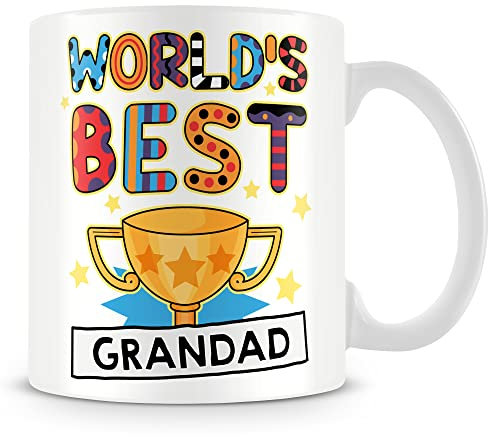 MUGGZ Grandad Mug - Worlds Best Grandad Gift