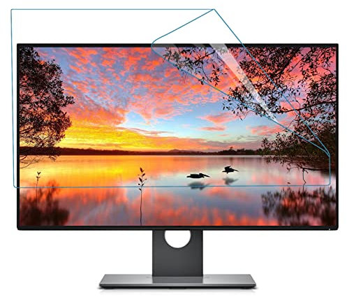 KTYXGKL HD e Pellicola Protettiva Opaca per Pellicola Morbida da 25 Pollici, Anti Luce Blu per LCD, LED, OLED, QLED 4k HDTV,Matte-25inch(554x312mm)