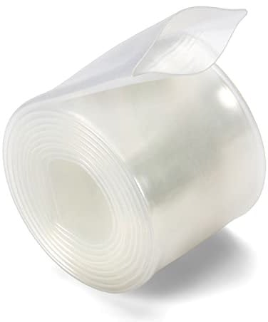 Chanzon 2:1 Ratio 25/32 (20mm) Heat Shrink Tubing 3.3Ft Roll (1M Total Length) Clear/Transparent Polyolefin Sleeving Wrap Shrinking 2 to 1 1pcs