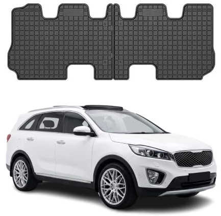 OMAC Fußmatten für Kia Sorento 2014-2020 TPE 2tlg Schwarz