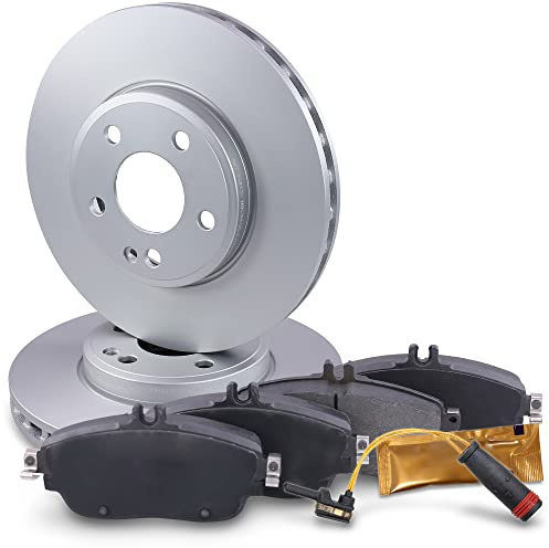 BESTPRICE Bremsenset Vorderachse inkl. Bremsscheiben Ø 295 mm Belüftet + Bremsbeläge Vorne