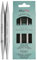 KnitPro K36182 Nadel Tipps, Edelstahl, Silber, 10cm, 8mm, 2 Count
