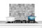 KitchenYeah© Spritzschutz Küchenrückwand Platte Küche Deko Aluminium Platte Spritzschutz Küchenwand WandverkleidungDesign - Grau - Weiß - Beton - Steinfliesen - 60x40 cm