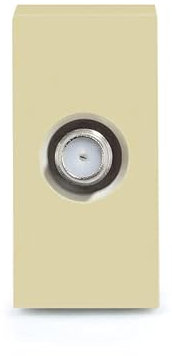 Luxus-Time Touch Lichtschalter Wandschalter LUX SERIE Glas Sensor Schalter Wechselschalter Schuko Steckdosen USB Cat Weiß Schwarz Gold (Modul: 1/2 SAT, Gold)