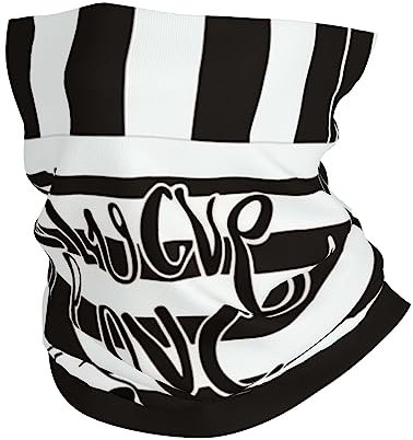 Niedliche Gesichtsmaske mit Tiermotiv, Motiv: Bauernhof, bedruckt, Bandana, Halstuch, Kopfbedeckung, magischer Schal, Stirnband, nahtlos, Gamasche, Sport im Freien, weiß, One size