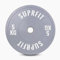 SUPRFIT – Hantelscheiben gummiert 5kg Grau – Premium Fitness Bumper Plates – Stoßabsorbierende Gewichtsscheiben aus Vollgummigranulat – Hantelscheiben Ø 50mm für Langhantel Training