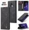 Cracedily Coque pour Samsung Galaxy S9 Pochette, Etui Protection Housse Premium en Cuir PU,Etui à Rabat Pochette de Portefeuille Étui pour Samsung Galaxy S9 Case, Noir