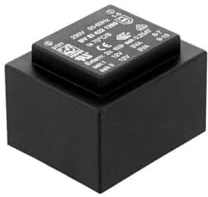 Transformador 12V + 12V 2x250mA 6VA 44x37x32mm