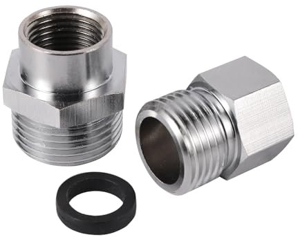 MEXEWORD 1 pz M18 a 1/2 3/4 Adattatore filettato Maschio 18mm Filettatura Pompa Acqua Connettore Riduttore Serbatoio Acqua Raccordi Idraulici(M18-1I2)