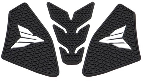 DFFMQSJ Protezione per serbatoio moto compatibile con MT-09 MT09 2021 2022 2023 Protezione per serbatoio del carburante laterale della moto adesivi adesivi antiscivolo per ginocchia a gas Cuscinetto