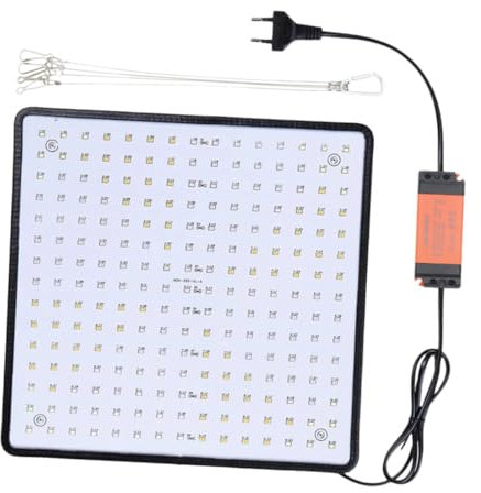 Toyvian 1 Satz Hängende Pflanzenwachstumslampe mit LED Technologie Vollspektrum Pflanzenlicht für Innenräume mit Kette für Gewächshäuser und Zeltanbau Farben für Pflanzenwachstum