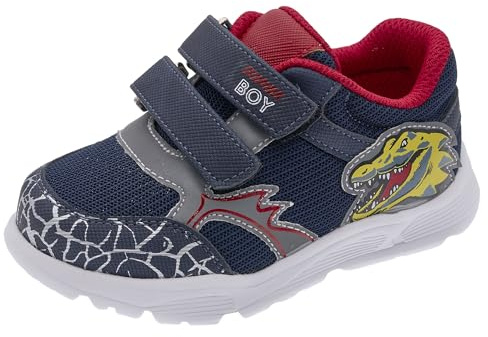 Chicco, Kinderschuhe Jungen, Sneaker Jungen mit Doppel-Klettverschluss und Leichter Sohle, Designed in Italy