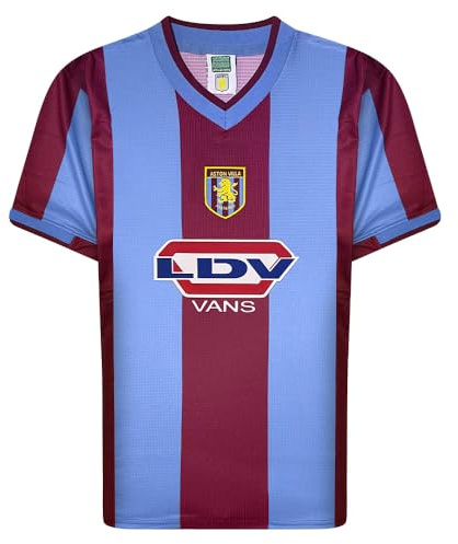 Score Draw Aston Villa 2000 Retro Football Shirt