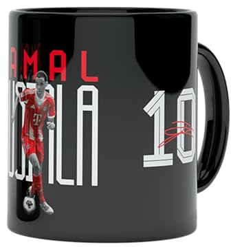 FC Bayern München I Tasse Musiala 0,3 l I Schwarz