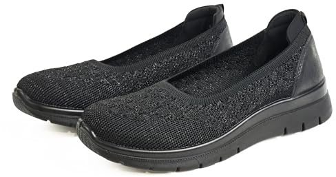 Scarpe Donna Comode Slip On Sneakers Leggere Traspiranti Senza Lacci, Ideali per Camminare e Uso Quotidiano