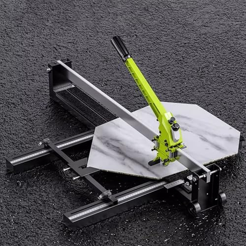 Coupe-carreaux professionnel en céramique, outil manuel de coupe de carrelage de 1200 mm avec roue de secours, coupe maximale de 120 cm de longueur, 0,7 à 1,5 cm d'épaisseur, pour assiettes en