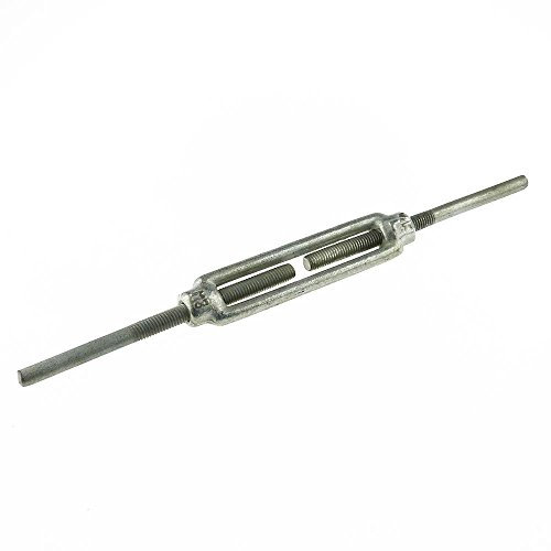 Spannschloss DIN 1480 mit 2 Anschweißenden Stahl galv. verzinkt SP-AE M 30-1 Stück