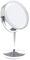 TUKA Lumineux Miroir Maquillage 10X Grossissant, LED Miroir cosmétique pour Rasage dans Salle de Bain À Piles, Double Face avec Normale et Grossissant, TKD3145-10x