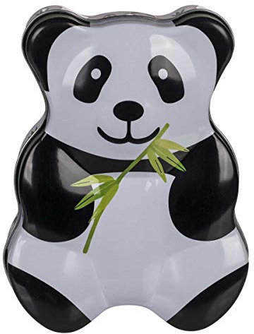 OOTB Blechdose Panda, 14 x 11 cm, Mehrfarbig