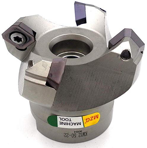 Maifix KM12-50-22-4T 50mm KM 45 gradi lavorazione CNC in acciaio inossidabile che procede fresa frontale