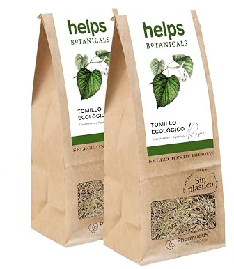Helps Bulk Thyme Tea . Expectorant Infusion to Breathe Better and Fight Colds. 100 Grams Bulk Bag.