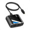 Digital Optical Splitter 1 in 3 out, SPDIF TOSLINK Fiber Optic Splitter 1x3, for TV/Soundbar/ PS3/ DVD Etc, Audio Format Support LPCM2.0 Doldy Digital & DTS 5.1
