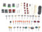 262pcs Rotary Tool Set de accesorios para el pulido de lijadoras eléctricas con mini taladro