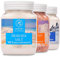 Badesalz Set - Epsom, Totes Meer, Himalaya Salz (400g/350g/450g) - Magnesiumsulfat - Mineralsalz - Badezusatz für Körperpflege, Schönheit, Entspannung, Aromatherapie