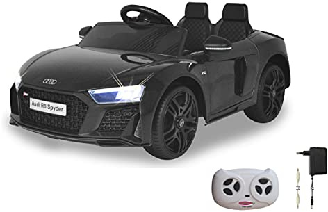Ride-on Audi R8 Spyder V10 Performance Quattro - ab 3 Jahre, 3-Gang, Bluetooth, dynamisches Rücklicht, leistungsstarker Motor/Akku 4,5Ah, Batteriespannungsanzeige