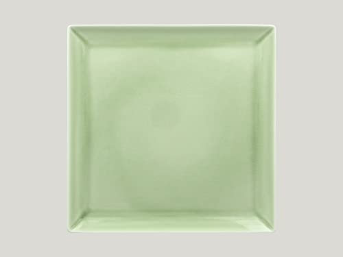 RAK Porcelain VNEDSQ30GR Vintage Green Square Coupe Plate Case of 6