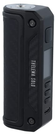 Lost Vape Thelema Solo Akkuträger - 100 Watt - mehrere Dampfmodi (schwarz-carbon)