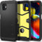 Spigen Tough Armor Coque Compatible avec Samsung Galaxy XCover6 Pro (Samsung Galaxy XCover Pro 2) - Noir
