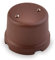 Amarcords - Caja de conexiones vintage de porcelana con 4 salidas. Cubiertas de cable y alambre de cerámica de color retro CORTEN