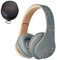 PowerLocus Bluetooth Headphones Over Ear, Wireless Headphones with Microphone, Foldable Headphone, Soft Memory Foam Earmuffs & Lightweight, Micro SD/TF, FM Radio for iPhone/Android/Tablet/PC/TV