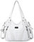 angel kiss Handtasche Damen Schultertasche Multifunktionale Umhängetaschen Wasserdicht PU Veganes Leder mit Reißver Schlusstaschen…