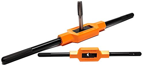 RICHMANN verstellbares Windeisen M5 - M20 / DIN 1814, Halter für Gewindebohrer M5 M6 M7 M8 M9 M10 M11 M12 M13 M14 M15 M16 M17 M18 M19 M20 - Gewindeschneider/Vorschneider/Fertigschneider/Feingewinde