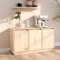puraday Sideboard Massivholz Kiefer Kommode Holz Kommode Schmal Sideboard Holz Flur Kommode Sideboard Vintage Schubladenschrank Kommode Mit Schubladen Komodenschrank 111x34x60 cm